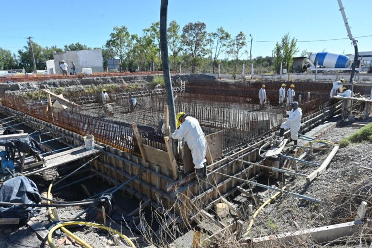 Chubut reactivó la ampliación de la planta potabilizadora de Rawson para garantizar agua potable a futuro