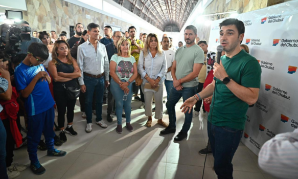 De símbolo del abandono a espacio de contención: Provincia reactiva la emblemática obra del Centro de Encuentro de Trelew