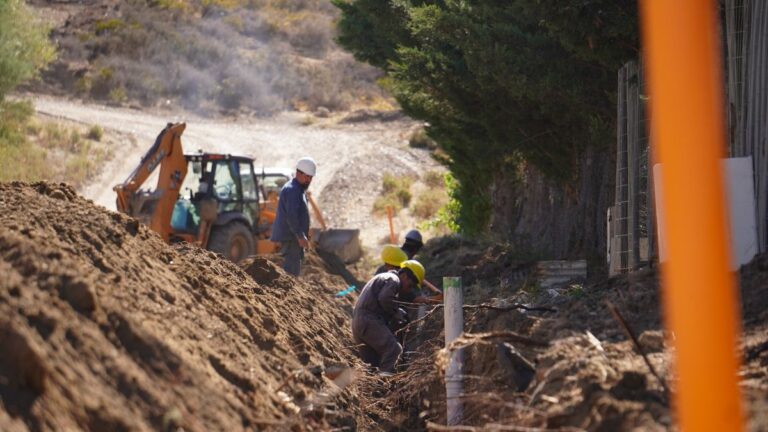 Malvinas: la obra de gas en el barrio se halla en un 70%
