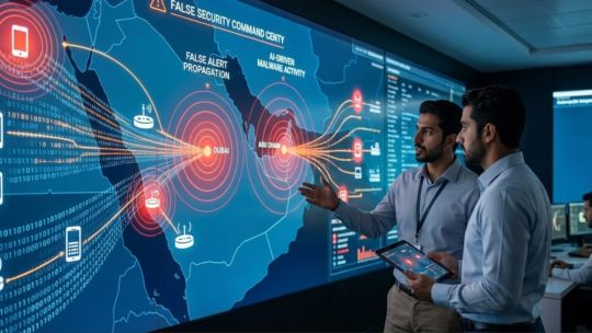 Ciberseguridad en el Golfo: la inteligencia artificial potencia el robo de datos biométricos mediante falsas alertas de misiles
