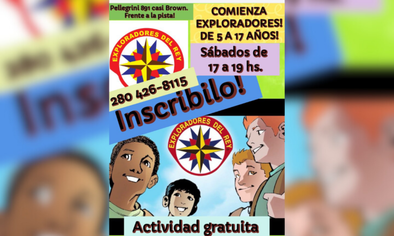 Trelew: lanzan actividades gratuitas para niños y jóvenes con los grupos Exploradores del Rey y Misioneritas