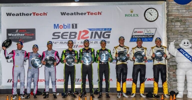 De la Fórmula 2 al podio en una carrera de 12 horas: el logro de Nicolás Varrone en Sebring