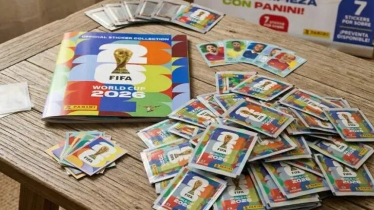 Álbum de figuritas del Mundial 2026 de Panini en Argentina