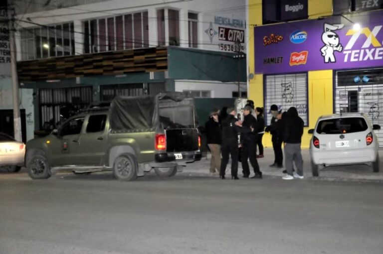 Operativo policial en Río Gallegos por amenaza con cuchillo