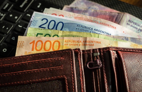 Gráfico ilustrativo de la distribución del ingreso y sectores económicos en Argentina