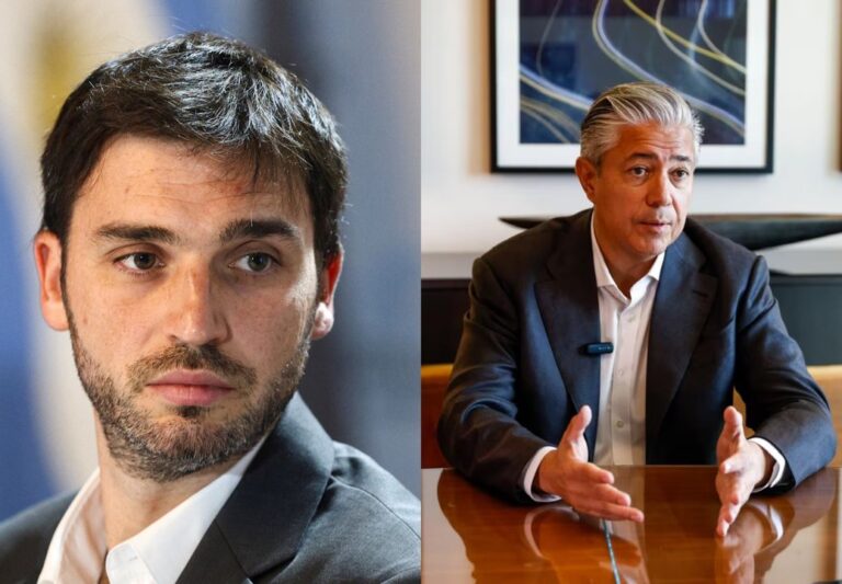 Mapa de las provincias de Chubut y Neuquén en la región patagónica