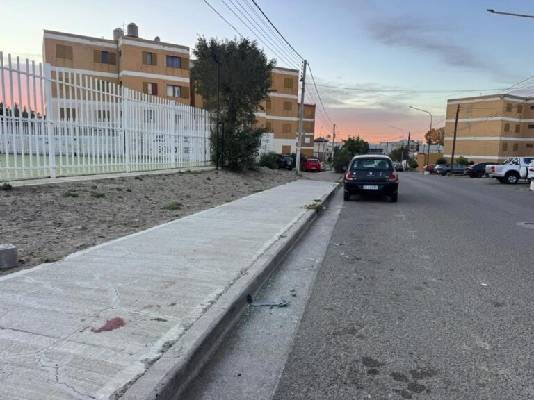 Zona cercana al natatorio municipal de Comodoro Rivadavia, lugar del incidente.