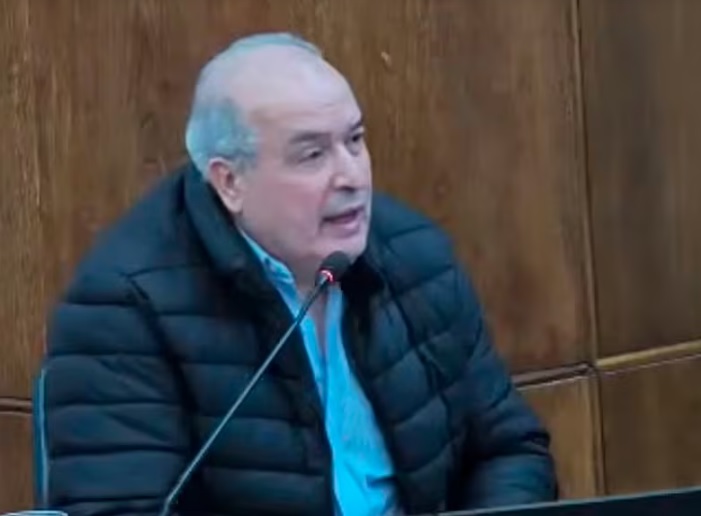 José López declarando ante el Tribunal Oral Federal N°7 en la causa Cuadernos