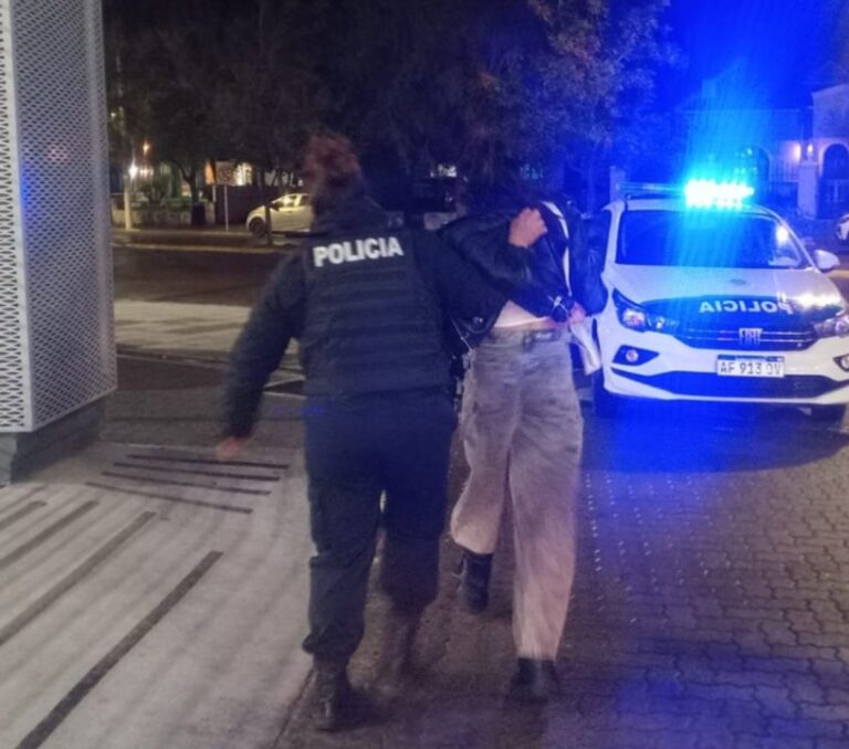 Estación de servicio en Puerto Madryn donde ocurrieron los disturbios