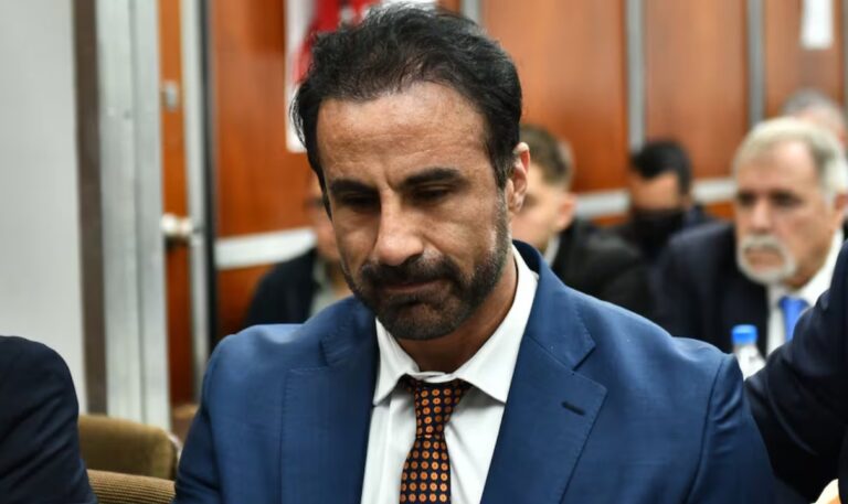 Leopoldo Luque durante su declaración en el juicio por la muerte de Diego Maradona