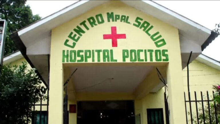 Ilustración genérica de ambulancia y hospital (imagen referencial)