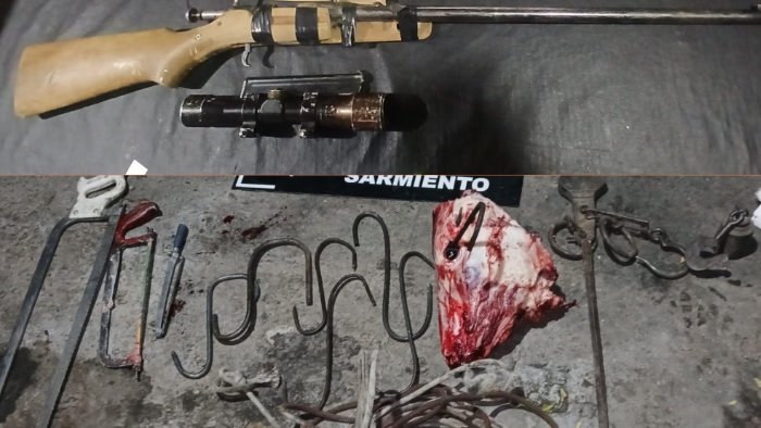 Operativo policial en establecimiento rural en Chubut