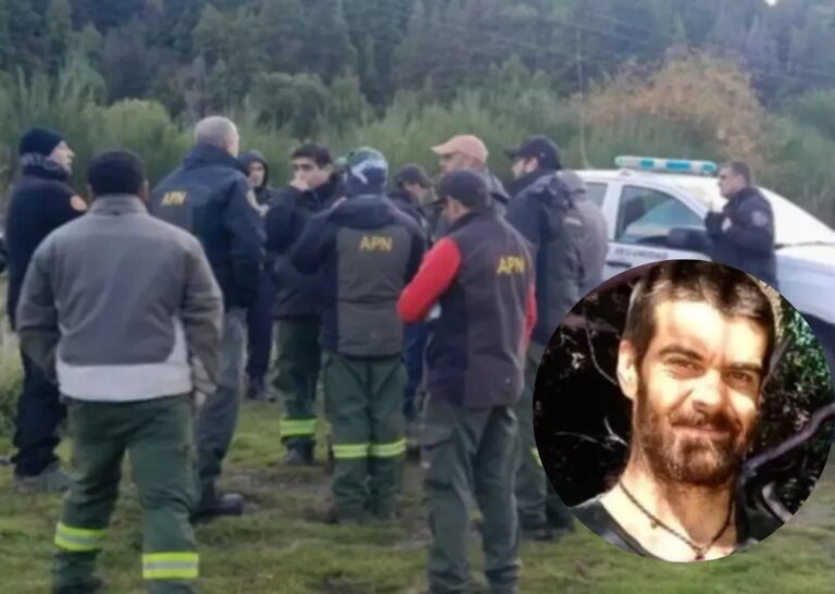 Operativo de búsqueda en Trevelin con personal de rescate y drones en la cordillera