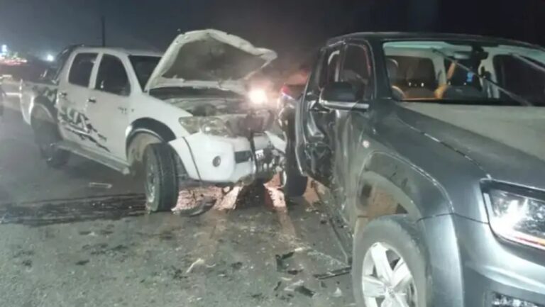 Accidente de tránsito en el Acceso Norte de Paraná