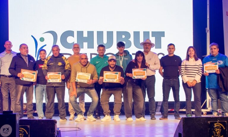 Evento Telebingo Deportivo en el Club Huergo de Comodoro Rivadavia
