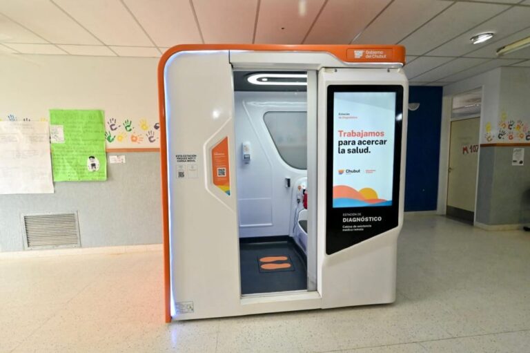 Cabina Multidiagnóstico de Telemedicina en el CAPS Standard Norte de Comodoro Rivadavia
