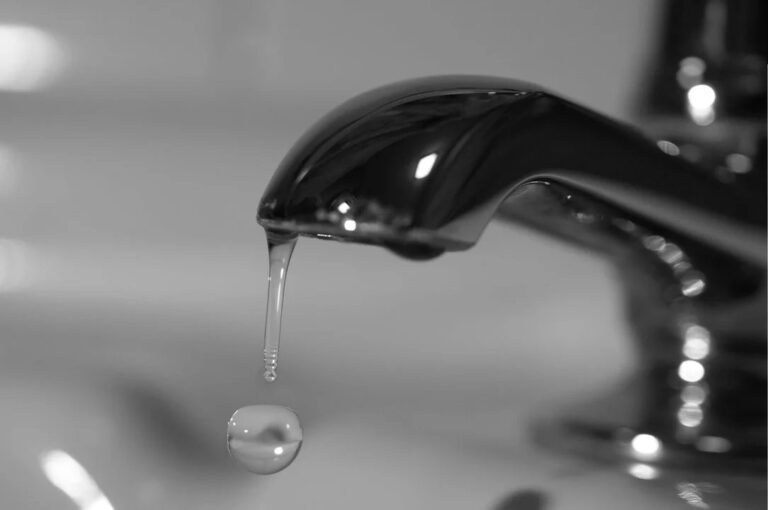 Gráfico de alerta por corte de agua en Comodoro Rivadavia