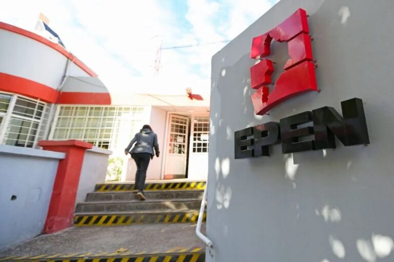 Medidor eléctrico y factura de EPEN en Neuquén