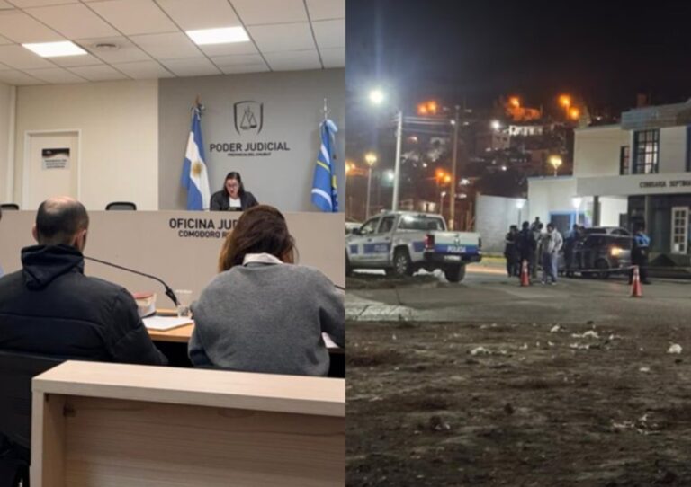 Audiencia de control de detención por homicidio de Mariana Calfuquir en Comodoro Rivadavia