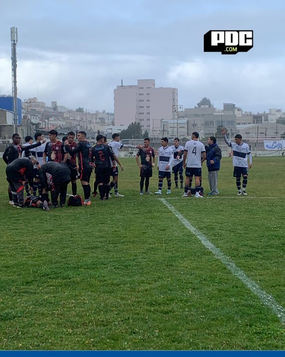 Partido de fútbol entre Jorge Newbery y Huracán en La Madriguera