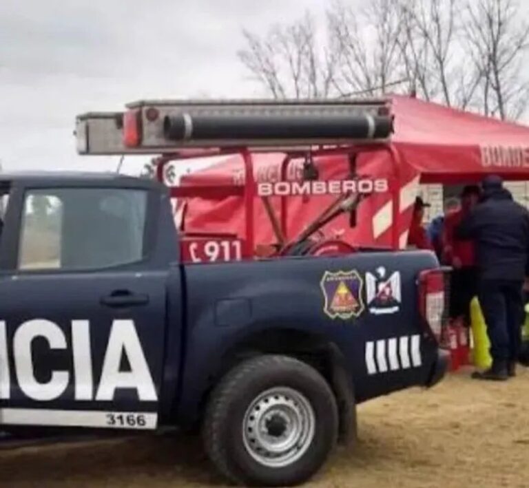 Explosión en base petrolera Chachahuén Sur