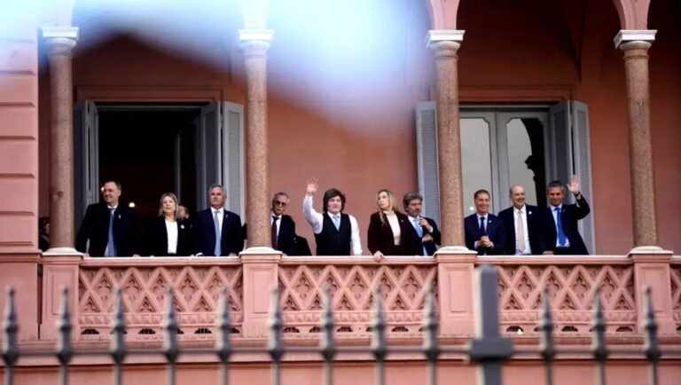 Reunión de Gabinete en la Casa Rosada