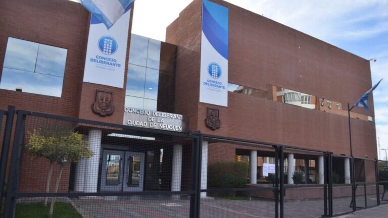 Sesión del Concejo Deliberante de Neuquén debatiendo el nuevo Código de Convivencia