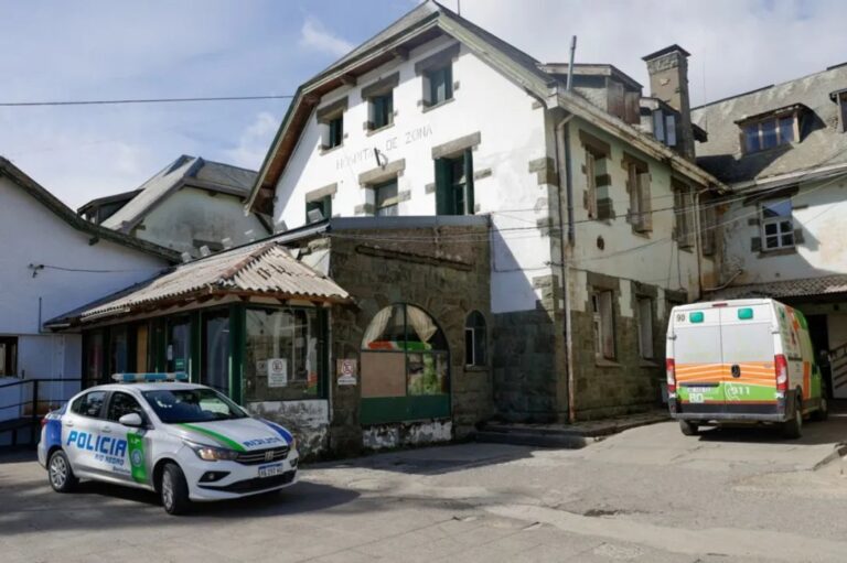 Hospital Zonal Ramón Carrillo de Bariloche, donde se encuentra internado el paciente con hantavirus