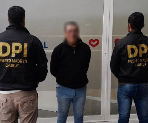 Operativo policial en Puerto Madryn