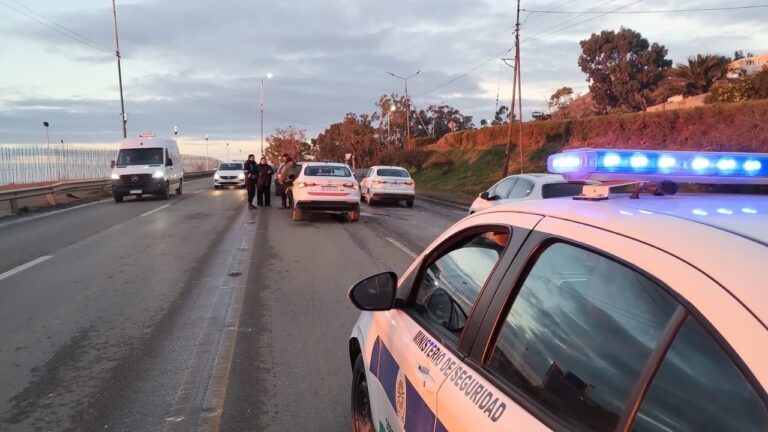 Accidente de tránsito en Comodoro Rivadavia con daños materiales