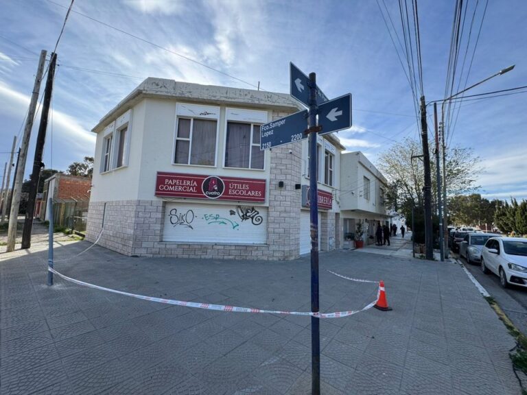 Fachada del Juzgado Penal del barrio Roca en Comodoro Rivadavia