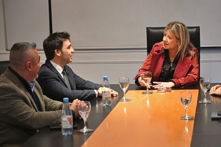 Reunión entre el gobernador de Chubut y la ministra de Seguridad de la Nación en Rawson