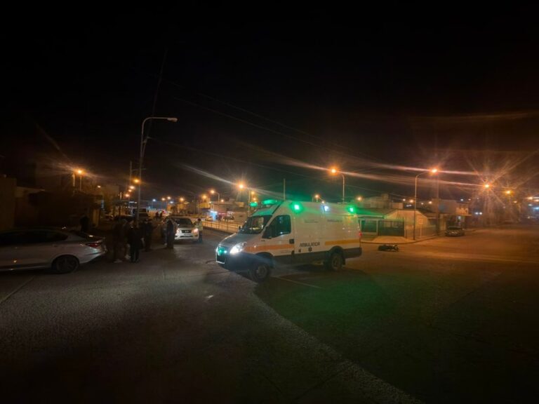 Intersección de avenida Roca y Marinero López en Comodoro Rivadavia, lugar del siniestro vial