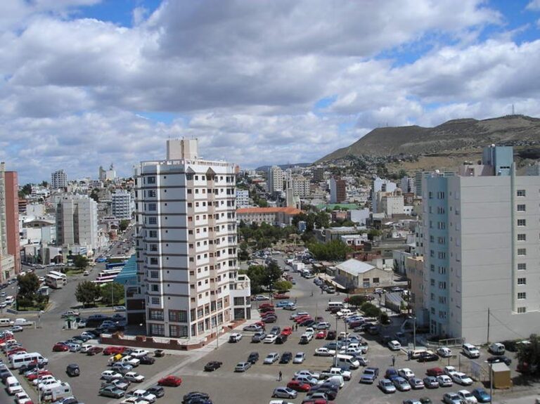 Silla de ruedas en un comercio de Comodoro Rivadavia