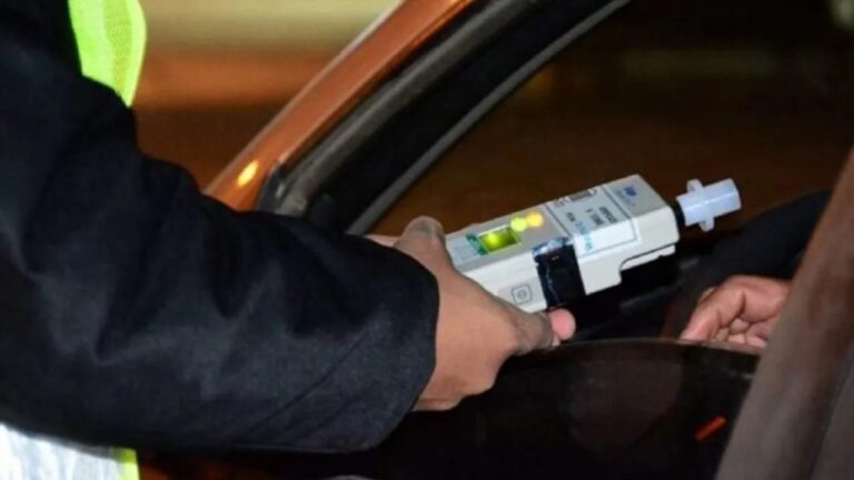 Control de alcoholemia en Trelew, Chubut