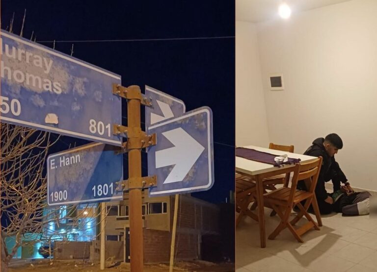 Policía del Chubut en operativo nocturno en Trelew
