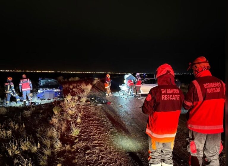 Accidente de tránsito en ruta de Chubut