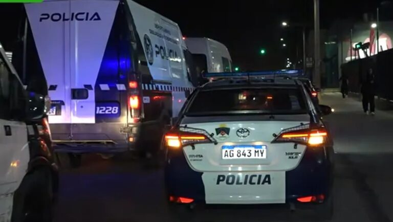 Imagen ilustrativa de un operativo policial en la vía pública