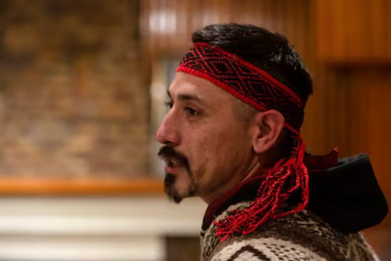 Facundo Jones Huala en la cárcel de Rawson