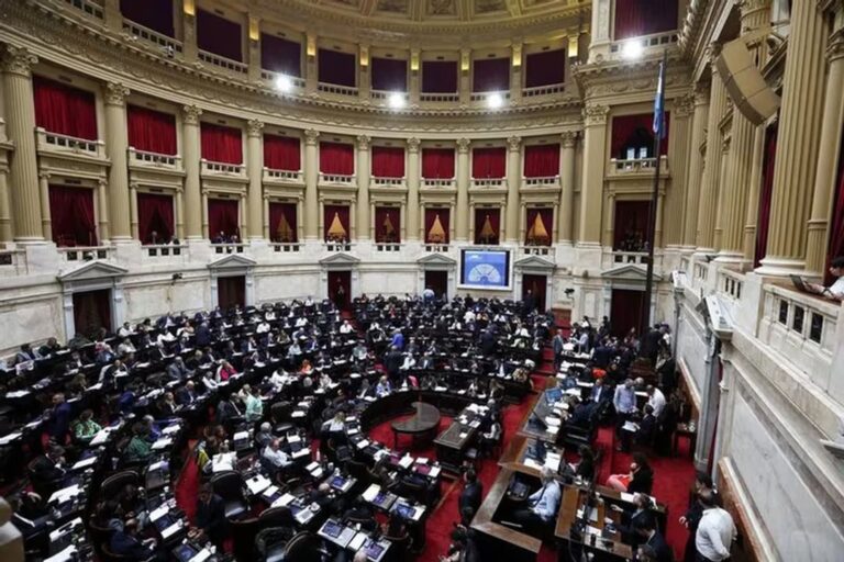 Sesión de comisiones en la Cámara de Diputados de la Nación