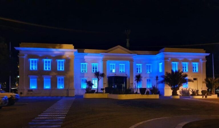 Edificio de YPF en Comodoro Rivadavia