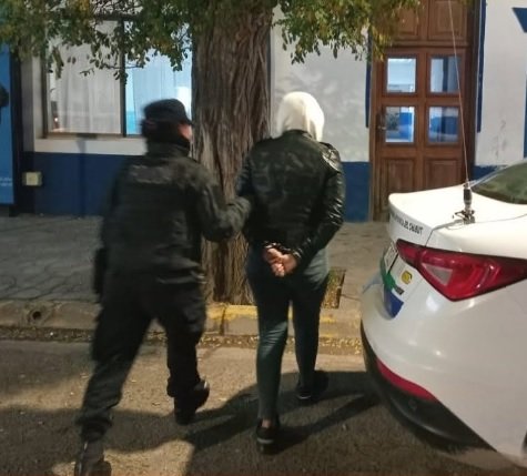 Policía en Puerto Madryn