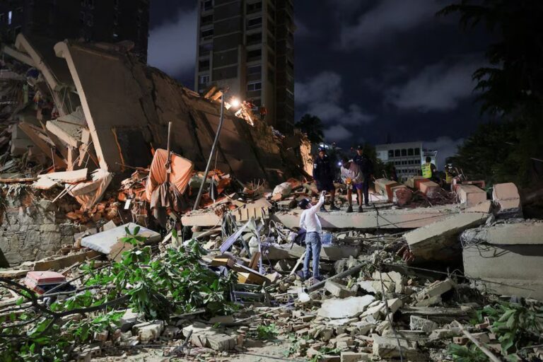 Equipos de rescate de la provincia de Neuquén en operativo