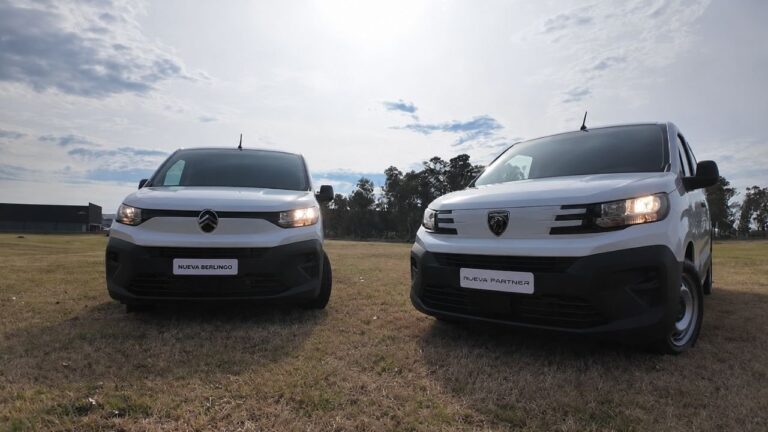 Peugeot Partner y Citroën Berlingo renovadas presentadas por Stellantis en Argentina
