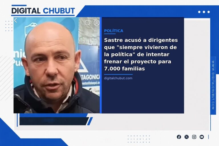 Intendente Gustavo Sastre en entrevista radial