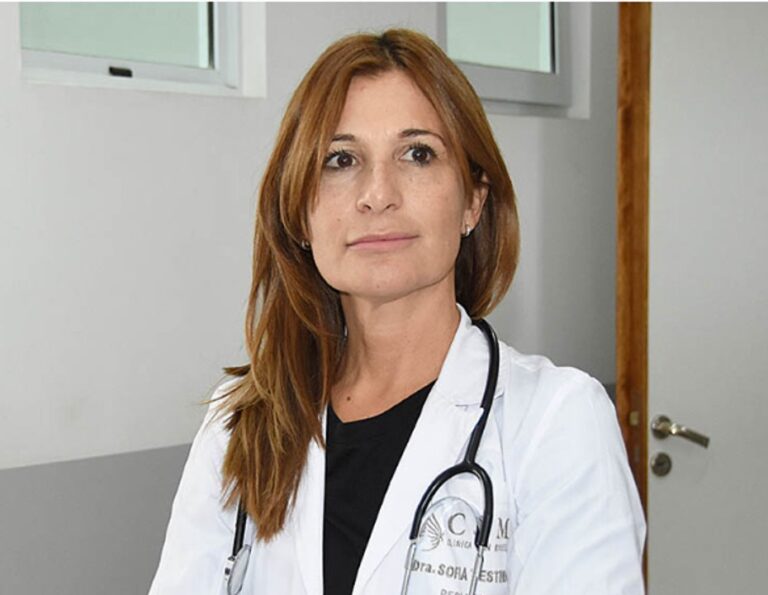 Pediatra Sofía Testino del Hospital Zonal de Trelew