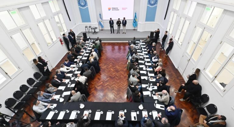 Reunión de trabajo entre autoridades de Chubut y ENACOM para el proyecto de cable submarino de fibra óptica