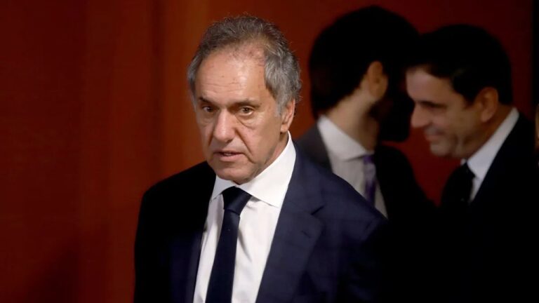 Daniel Scioli en acto oficial