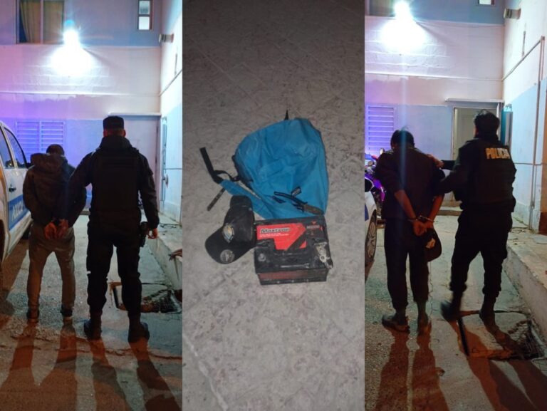 Policía en Comodoro Rivadavia