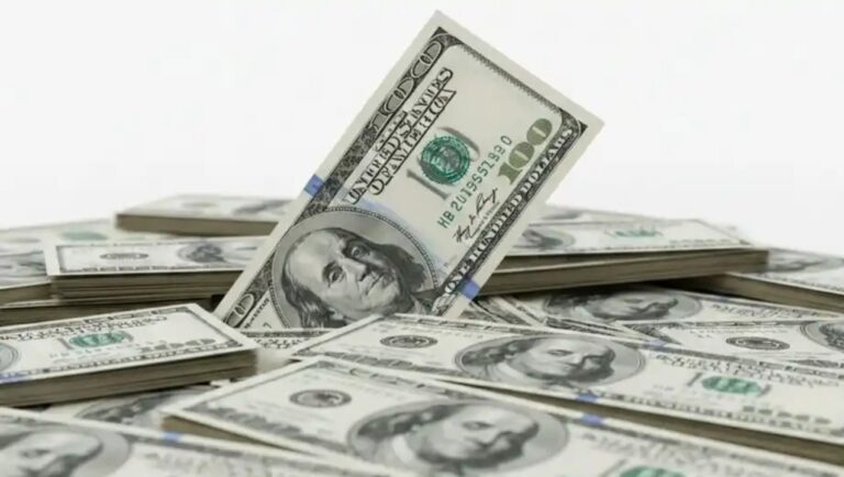Gráfico con cotización del dólar oficial en Argentina para el lunes 20 de julio de 2026